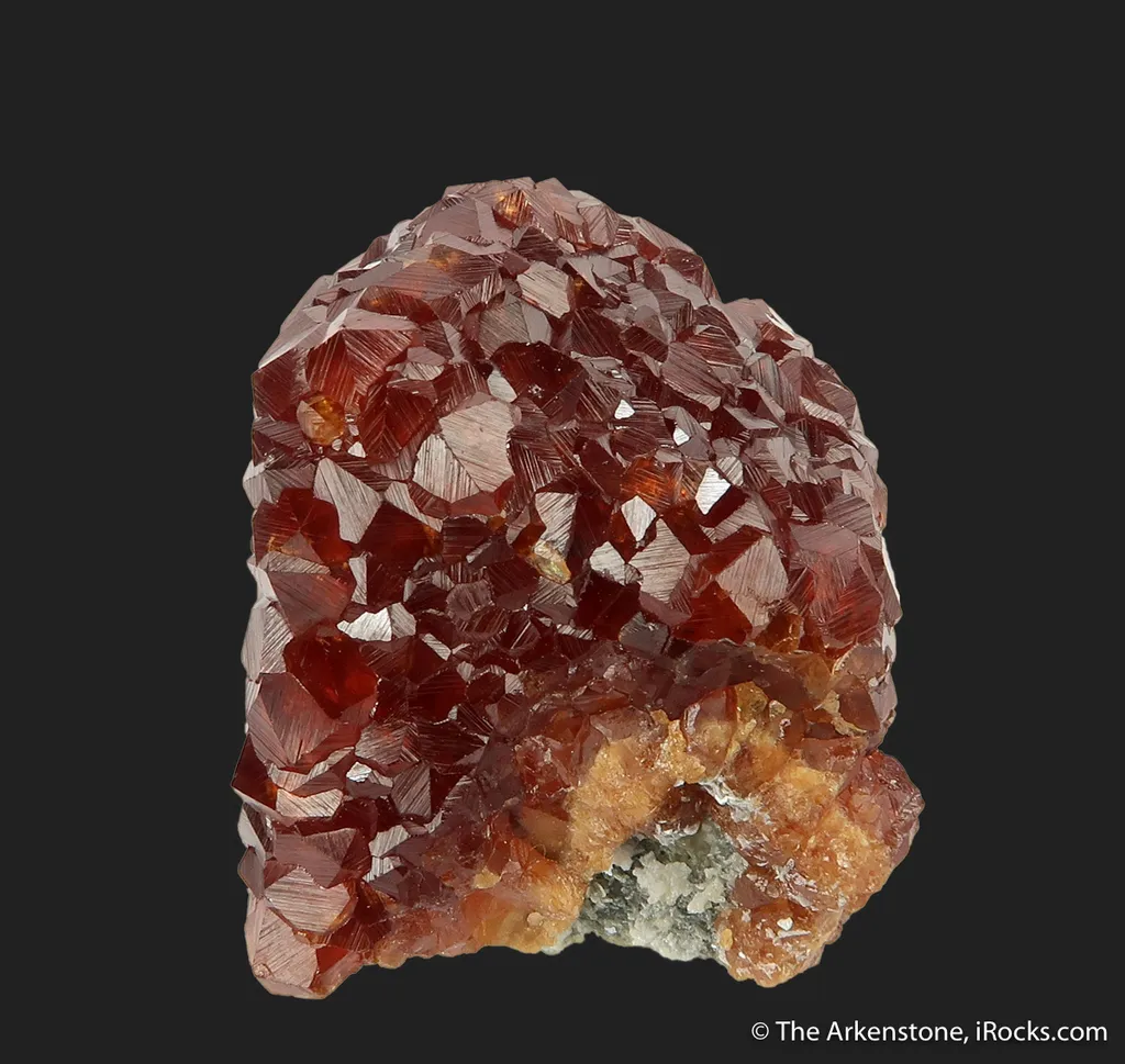 Spessartine ps. Muscovite ps. Microcline with Opal-AN (fl) - image 13