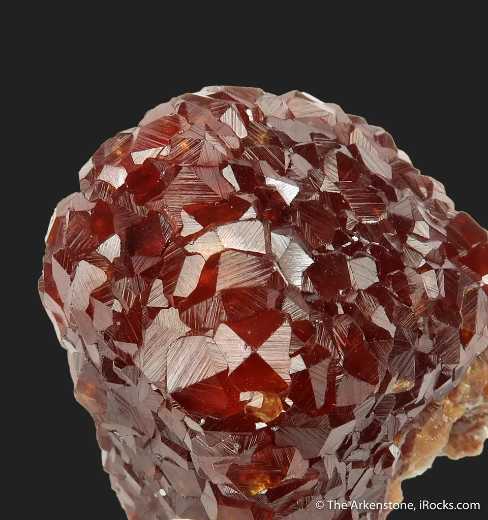 Spessartine ps. Muscovite ps. Microcline with Opal-AN (fl) - image 10