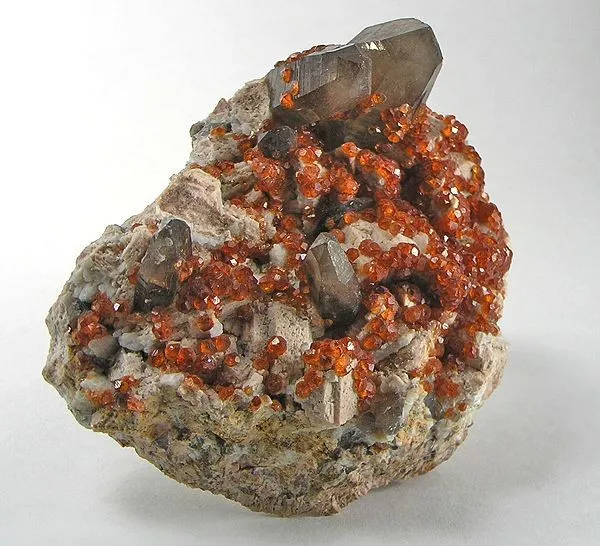Spessartine, Quartz - image 1