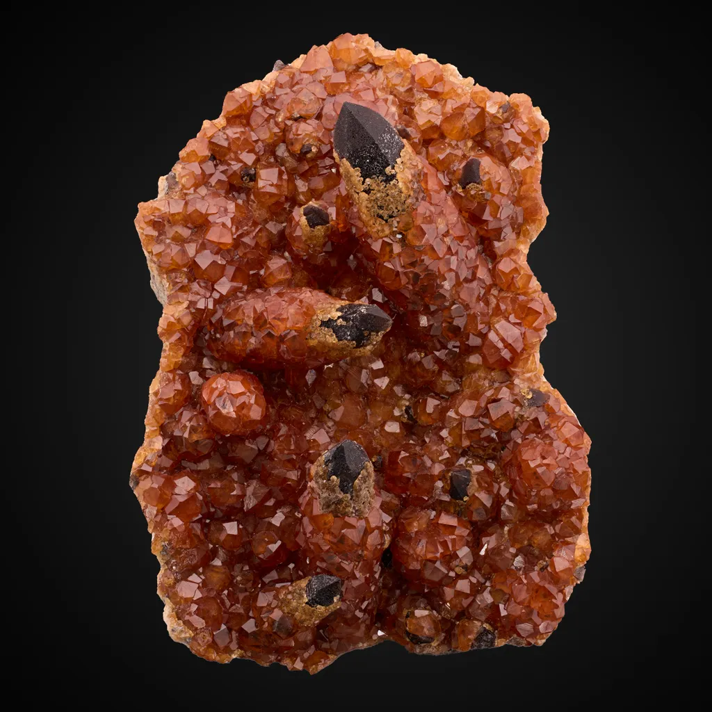 Spessartine Quartz v. Smoky image