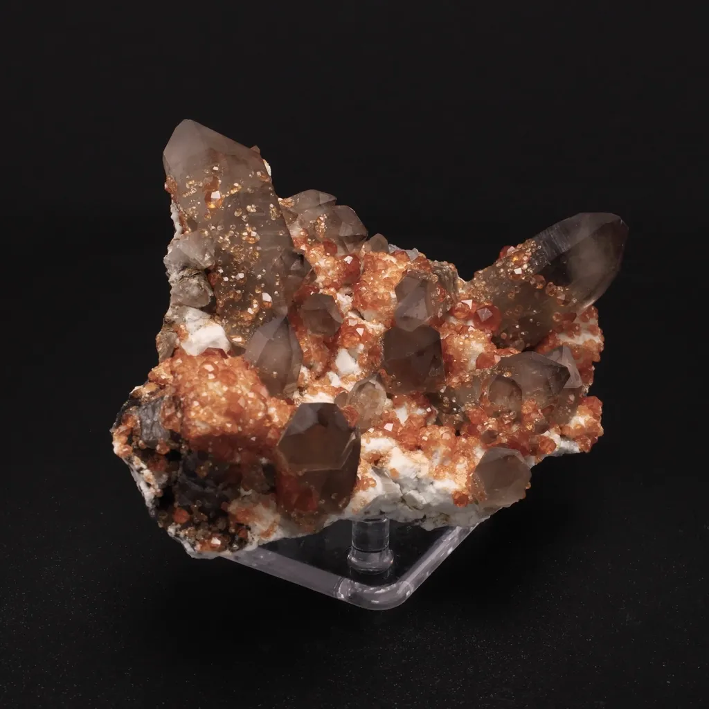 Spessartine, Quartz v. Smoky - image 2