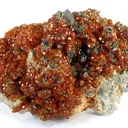 Spessartine, Quartz (Var: Smoky Quartz) - image 1
