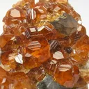 Spessartine, Quartz (Var: Smoky Quartz) - image 2