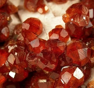 Spessartine, Quartz (Var: Smoky Quartz) - image 2