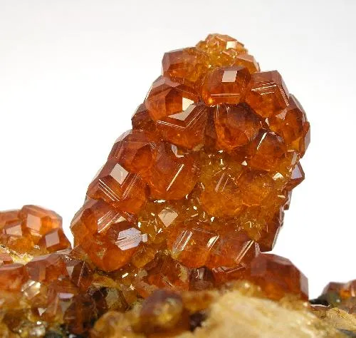Spessartine, Quartz (Var: Smoky Quartz) - image 2