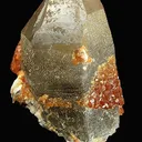 Spessartine, Quartz (Var: Smoky Quartz) - image 1
