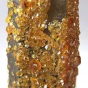 Spessartine, Quartz (Var: Smoky Quartz) - image 2