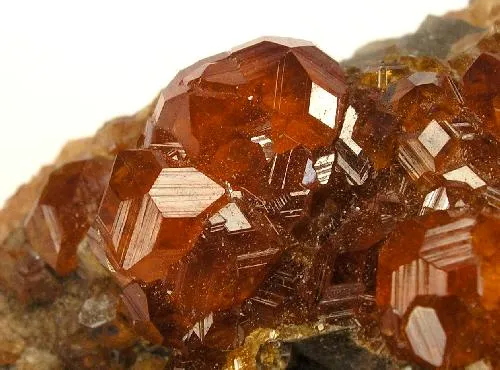 Spessartine, Quartz (Var: Smoky Quartz) - image 2