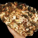 Spessartine, Quartz (Var: Smoky Quartz), Feldspar Group - image 1