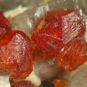 Spessartine, Quartz (Var: Smoky Quartz), Orthoclase - image 2