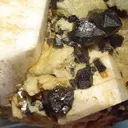 Spessartine, Quartz (Var: Smoky Quartz), Orthoclase - image 2