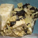 Spessartine, Quartz (Var: Smoky Quartz), Orthoclase - image 1