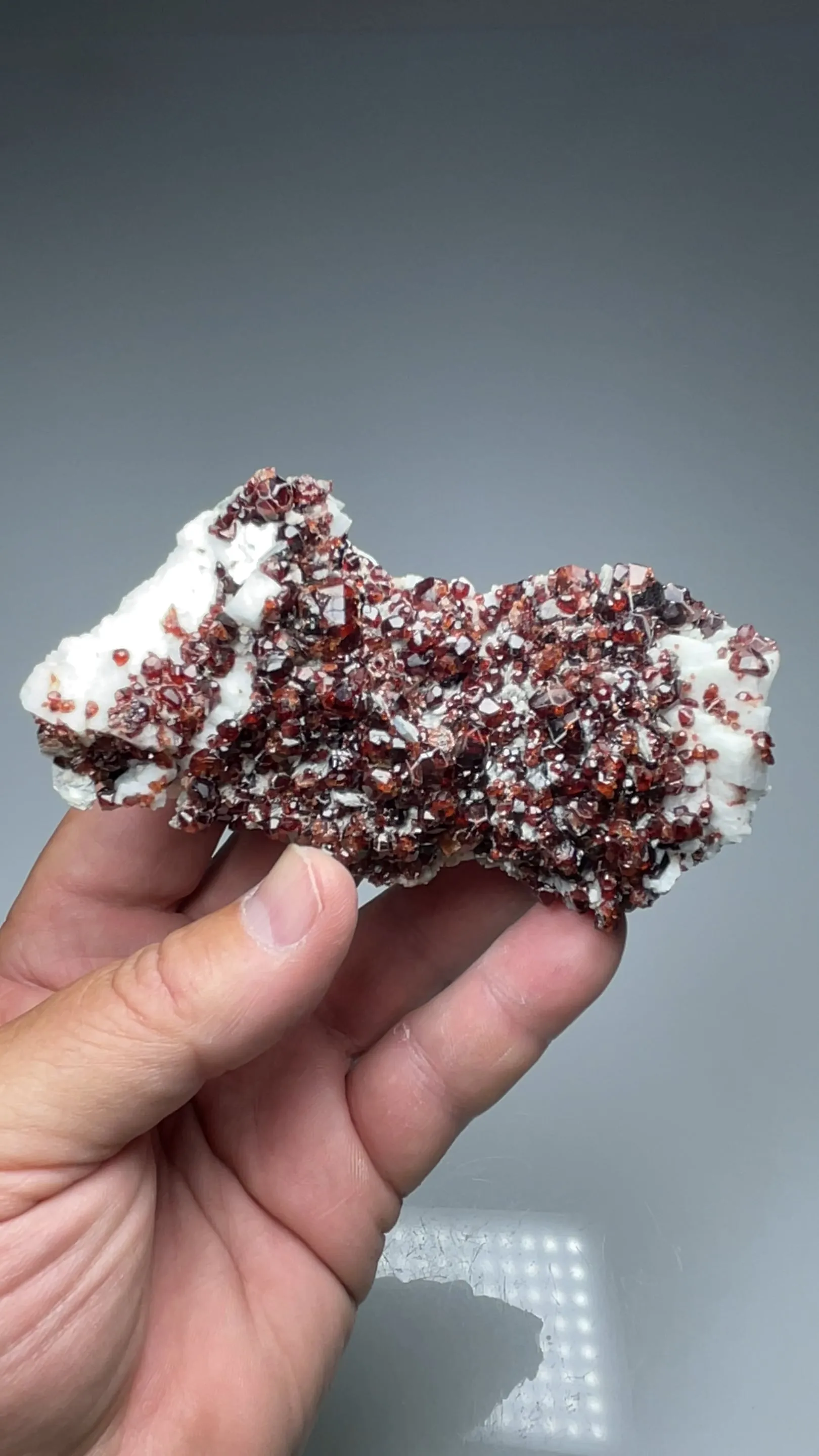 Spessartine with Albite - image 2