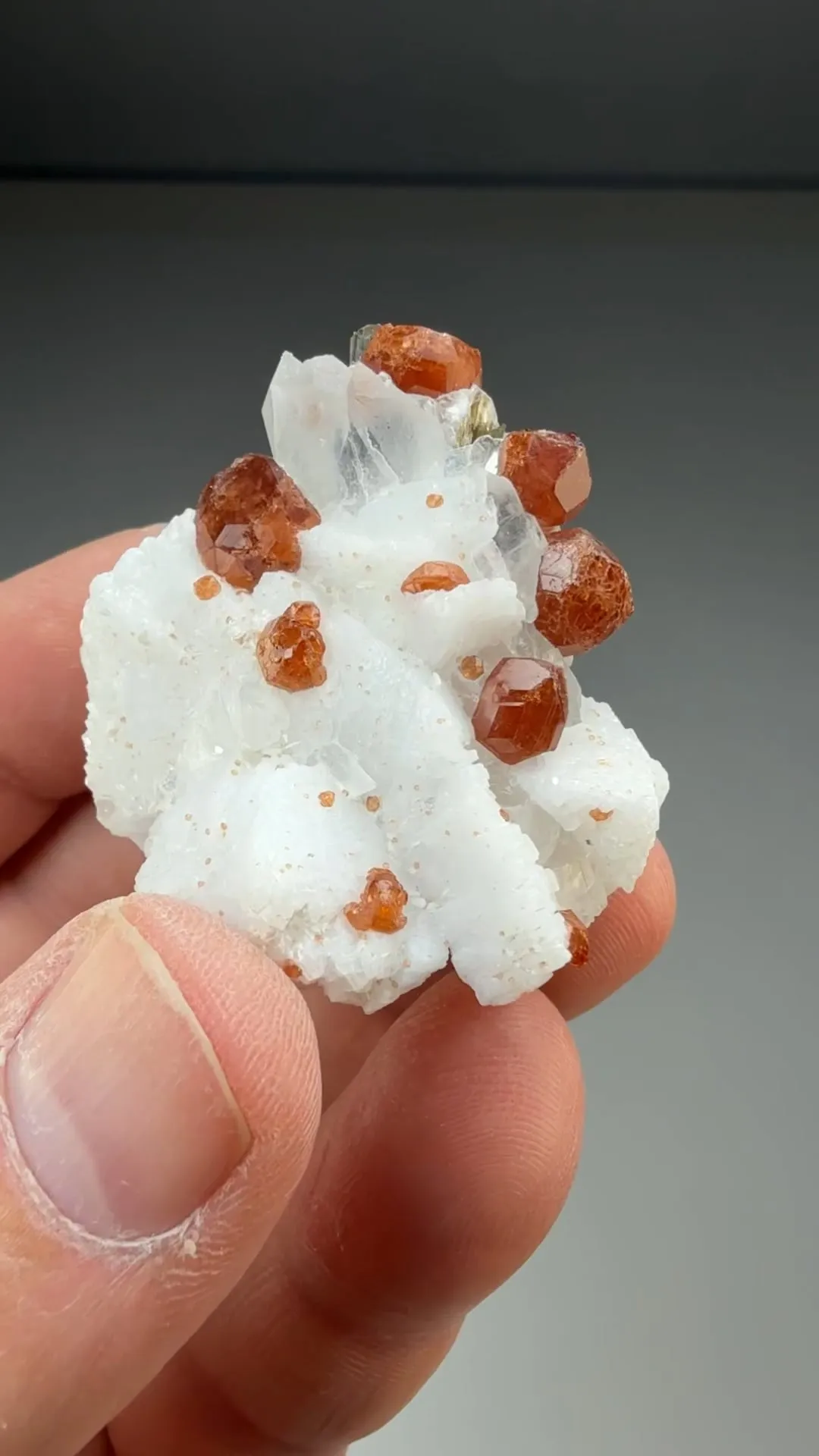 Spessartine with Albite - image 2