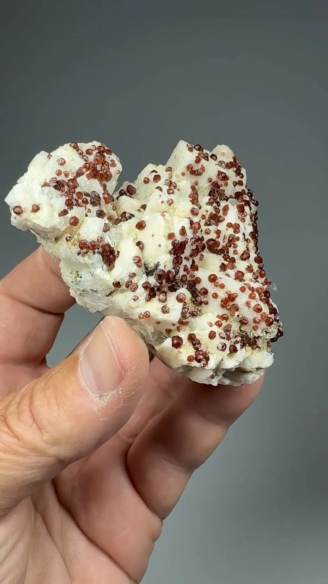 Spessartine with Feldspar - image 2