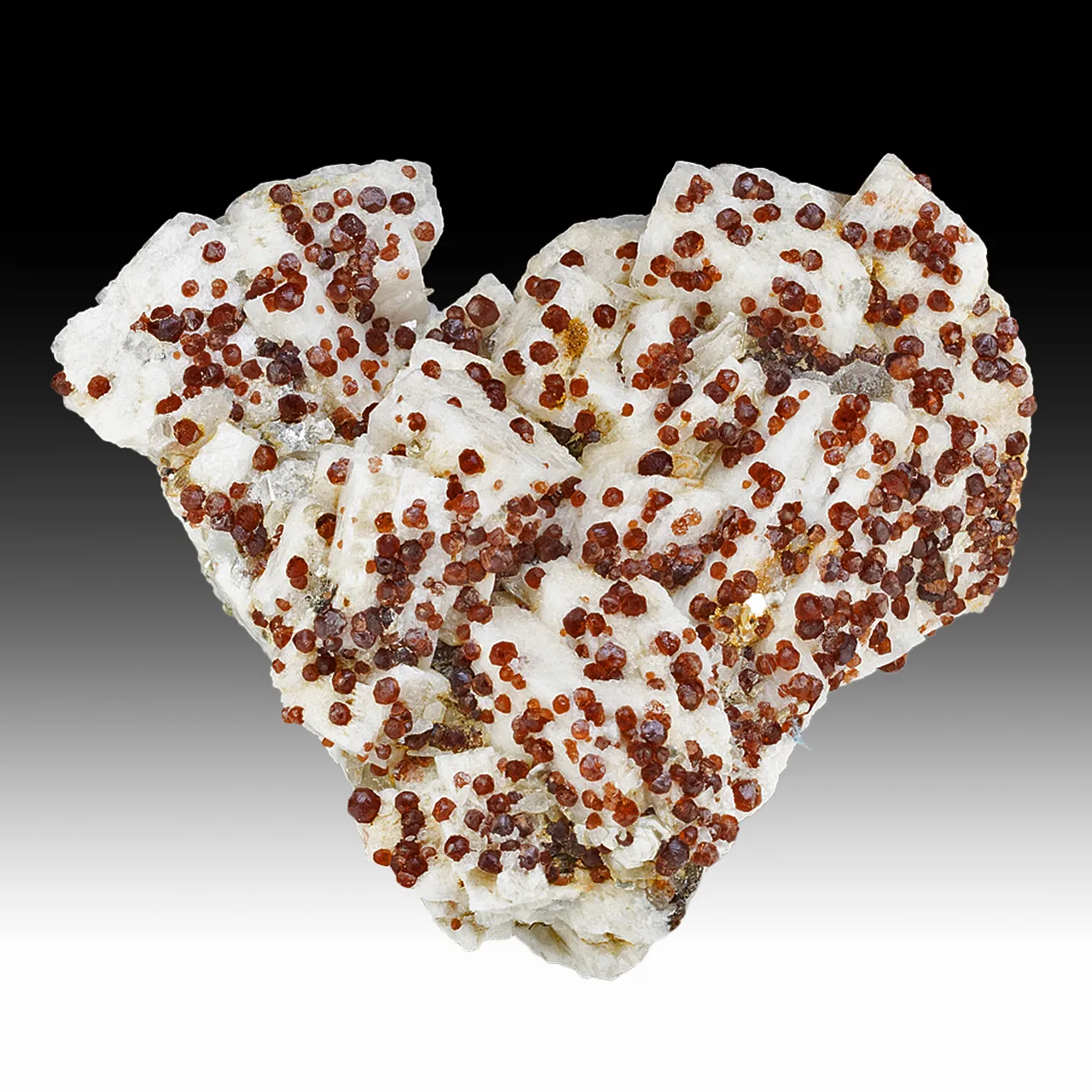 Spessartine with Feldspar - image 1