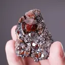 Spessartine with Galena - image 2