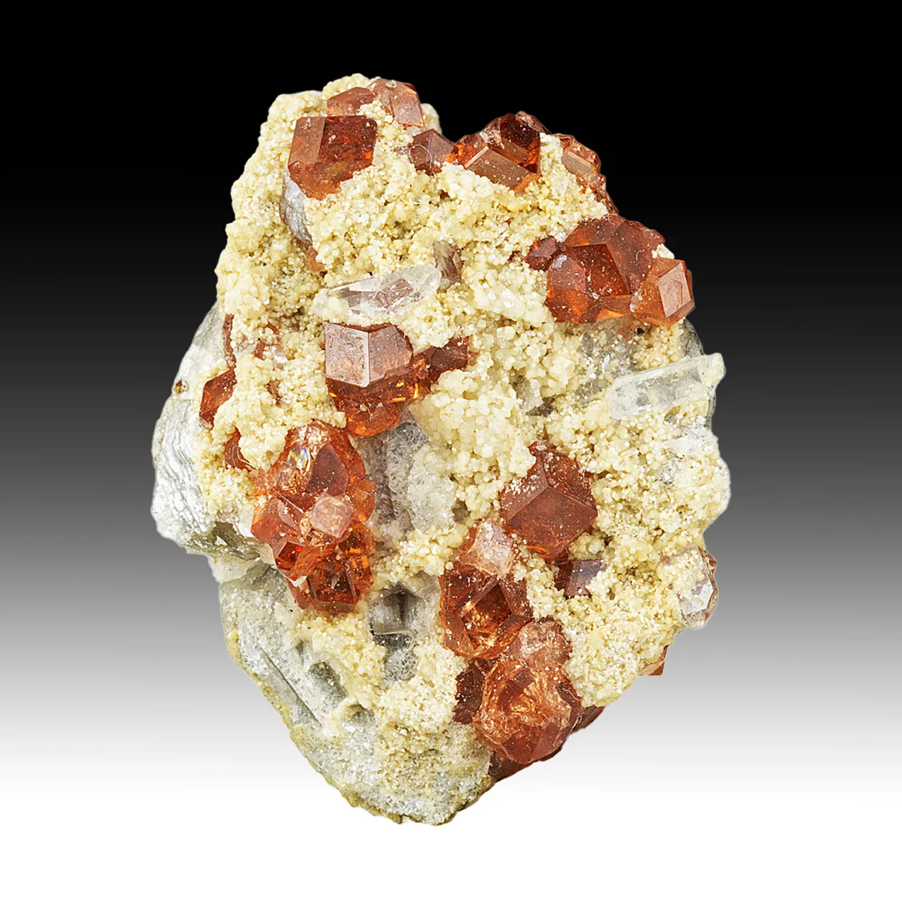 Spessartine with Muscovite - image 1