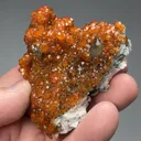 Spessartine with Quartz - image 2