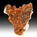 Spessartine with Quartz - image 1