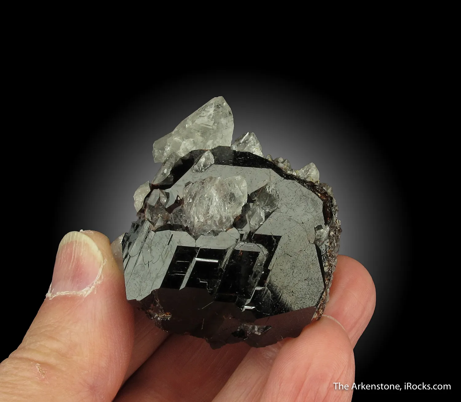 Spessartine with Quartz - image 5