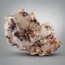 Spessartine with Quartz - image 2