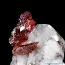 Spessartine with Quartz (illustrated) - image 1