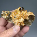 Spessartine with Quartz, Orthoclase - image 2