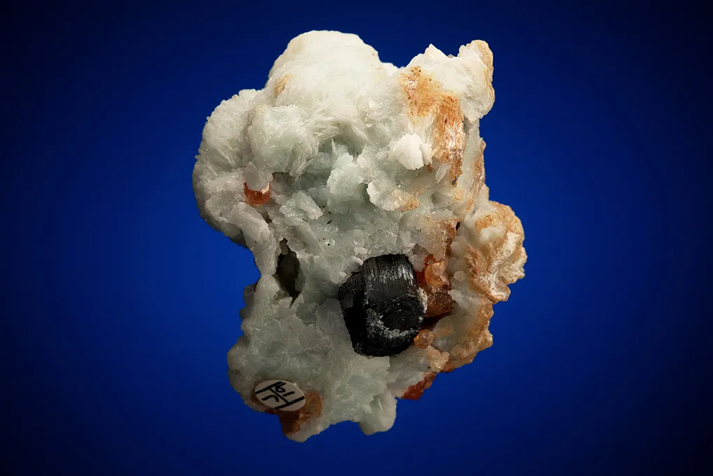 Spessartine with Schorl & Albite var. Cleavelandite - image 6