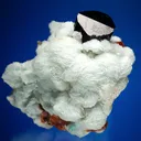 Spessartine with Schorl and Albite var. Cleavelandite - image 4