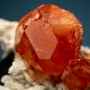 Spessartine with Schorl and Albite var. Cleavelandite - image 2