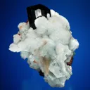 Spessartine with Schorl and Albite var. Cleavelandite - image 3