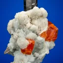 Spessartine with Schorl and Albite var. Cleavelandite (repaired) - image 1