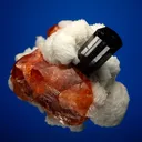 Spessartine with Schorl and Albite var. Cleavelandite (repaired) - image 3