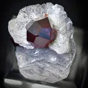 Spessartite Garnet on Mica - image 4