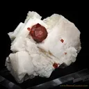 Spessartite Garnet - Orthoclase - image 2