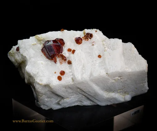 Spessartite Garnet - Orthoclase image