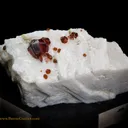 Spessartite Garnet - Orthoclase - image 1