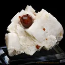 Spessartite Garnet - Orthoclase - image 1