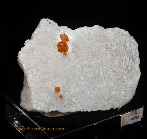 Spessartite Garnet - Orthoclase image