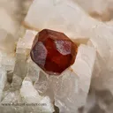 Spessartite Garnet- Quartz- Orthoclase - image 2