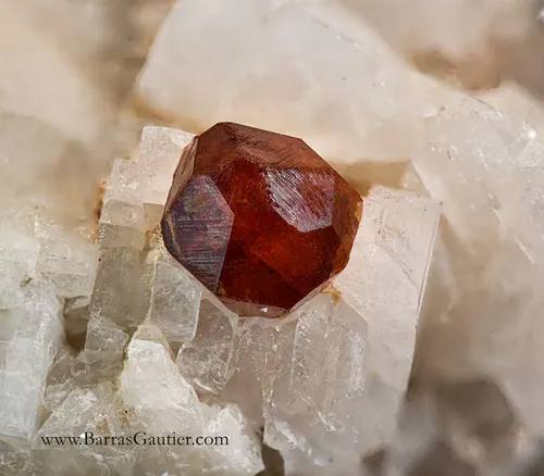 Spessartite Garnet- Quartz- Orthoclase - image 2