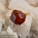 Spessartite Garnet- Quartz- Orthoclase - image 2