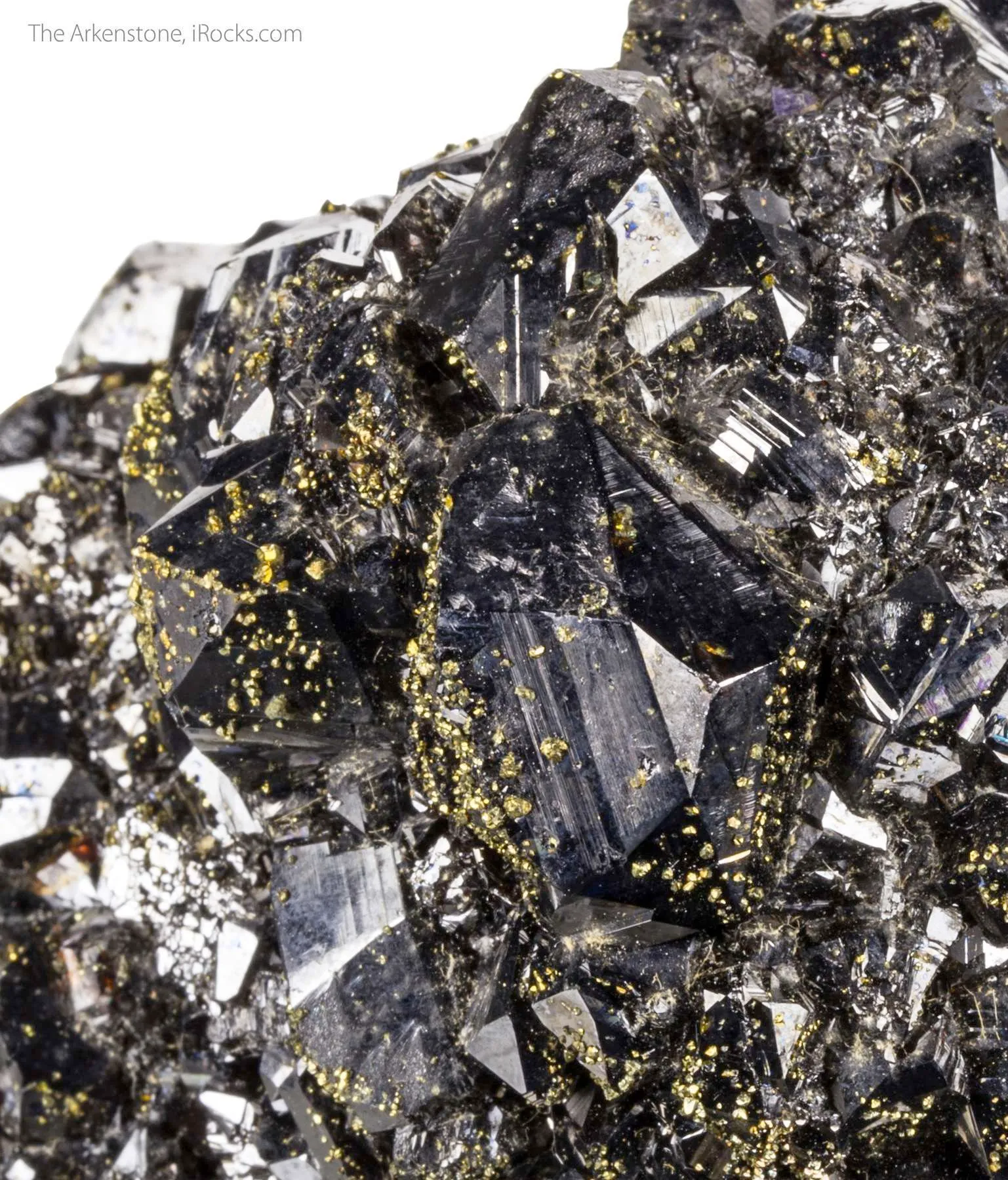 Sphalerite and Fluorite with Chalcopyrite - image 3