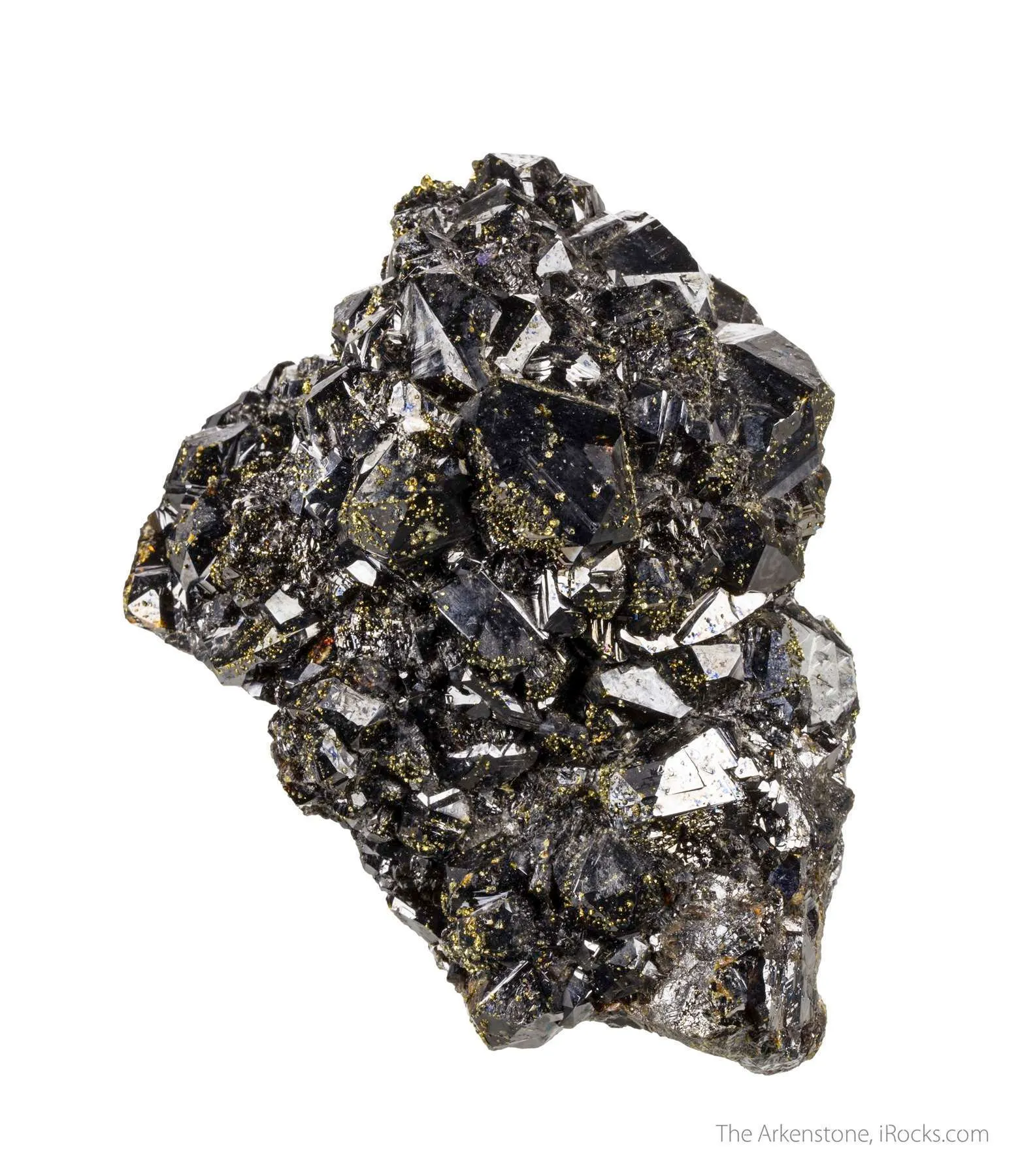 Sphalerite and Fluorite with Chalcopyrite - image 5