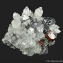 Sphalerite and Galena on Quartz - image 2