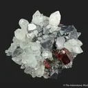 Sphalerite and Galena on Quartz - image 3