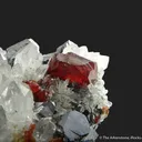 Sphalerite and Galena on Quartz - image 1