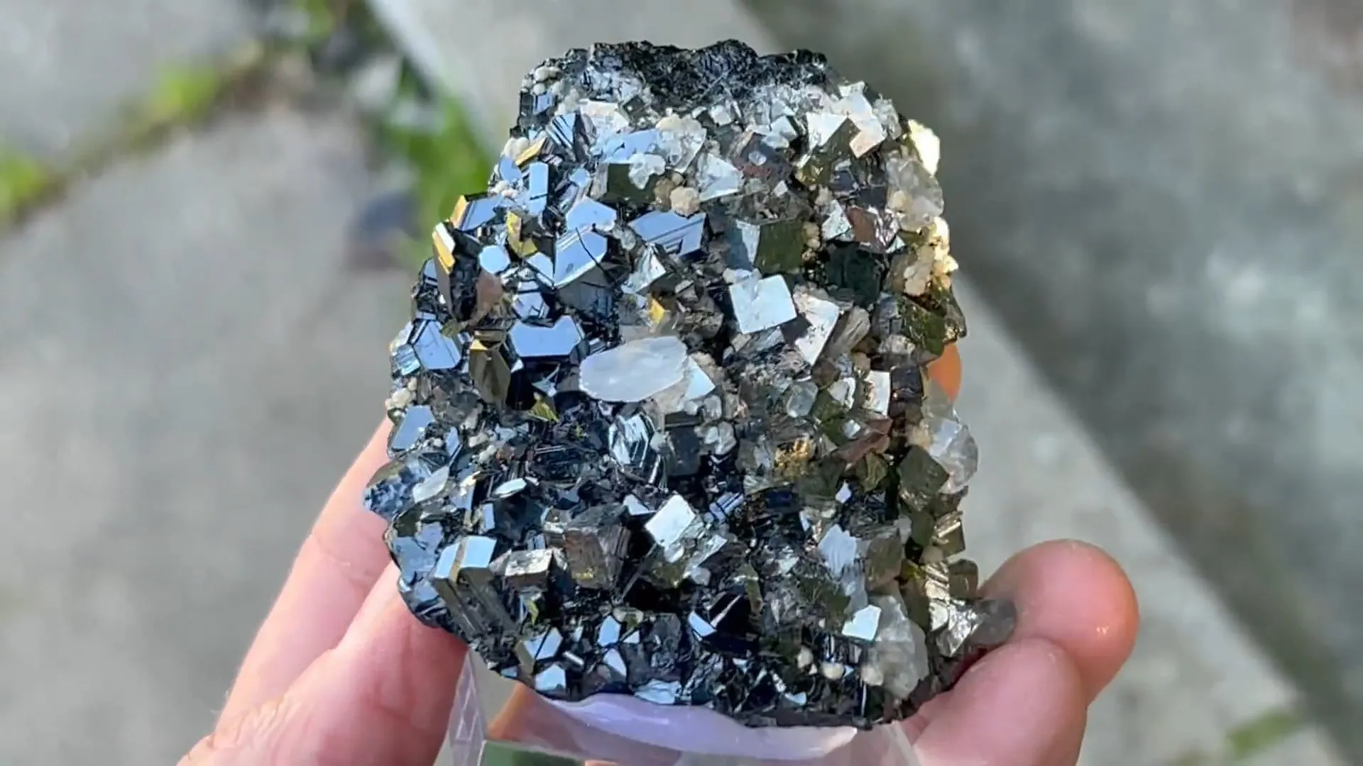 Sphalerite, Arsenopyrite and Calcite - image 3