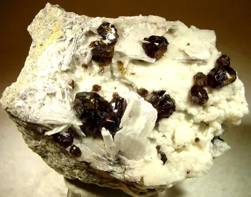 Sphalerite, Baryte image